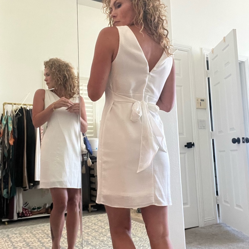 White dress